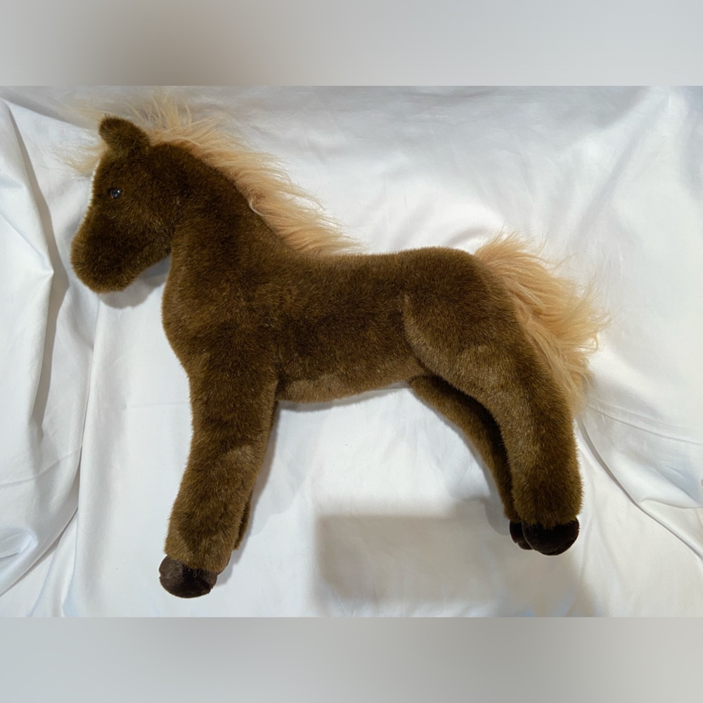 Douglas Cuddle Stuffed Horse Standing Animal 16"